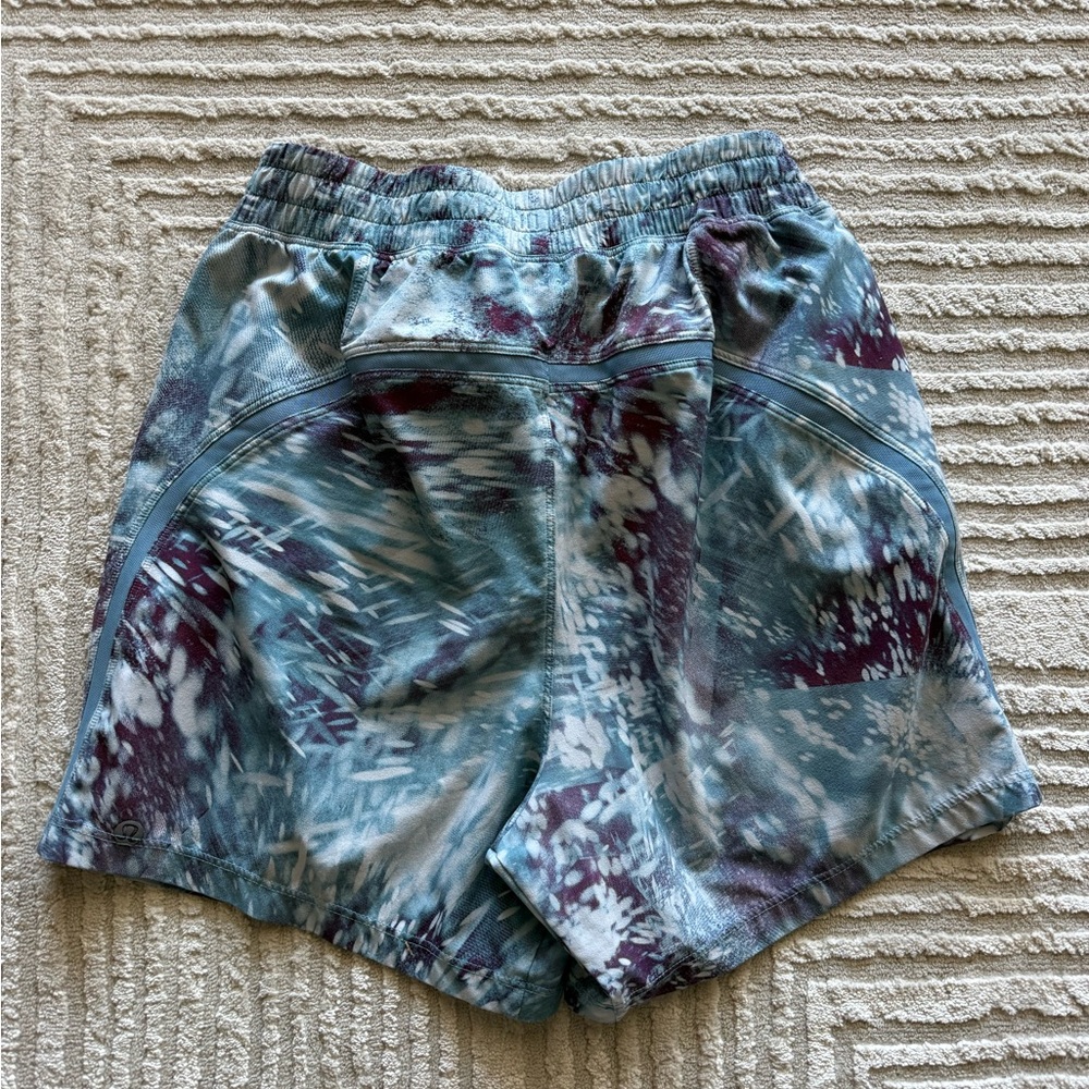 Lululemon Blue and Purple Men's license to train shorts extra small - Picture 3 of 5